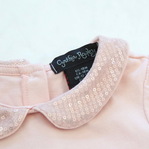 Cynthia Rowley Blush Pink Sequence Dress - Picture 5 of 5